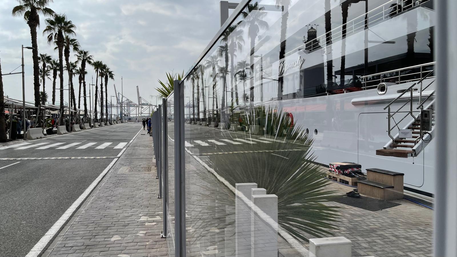 Vista de la marina IGY Málaga